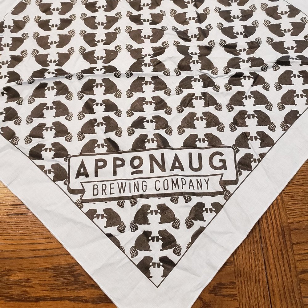 Apponaug brewing co handkerchief hair tie or for dog